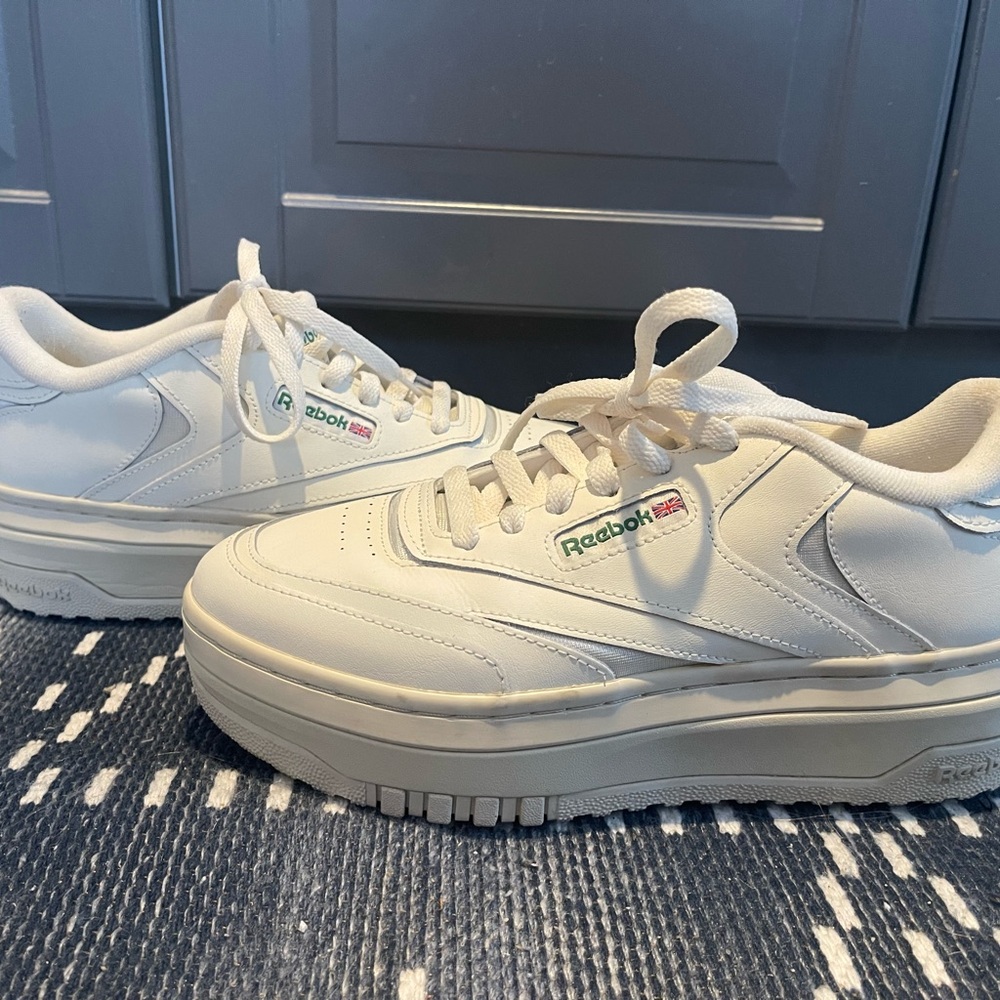 Reebok Classic White Leather Sneakers